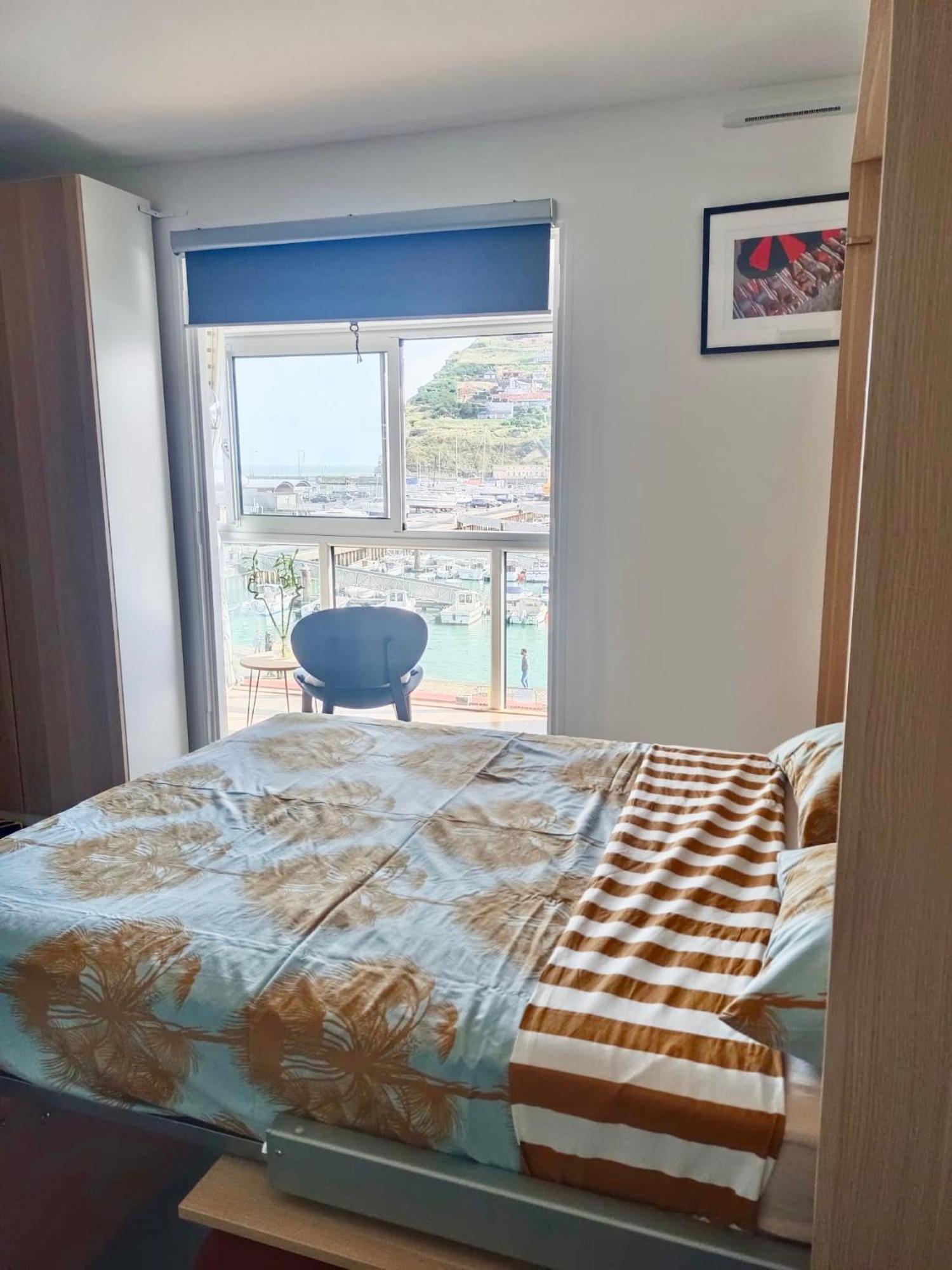 Charmant Studio Avec Vue Sur Le Port Et Falaises Fécamp Exterior foto